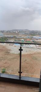 Balcony Image of 1422 Sq.ft 3 BHK Apartment / Flat for rent in Gera World Of Joy, Upper Kharadi Pune for Rs. 47000