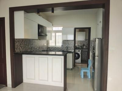 Kitchen Image of 2000 Sq.ft 3 BHK Apartment / Flat for rent in SJR Blue Waters, Parappana Agrahara Bengaluru for Rs. 85000
