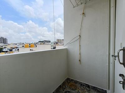 Balcony Image of 750 Sq.ft 1 BHK Builder Floor for rent in HSR Layout Bengaluru for Rs. 40000