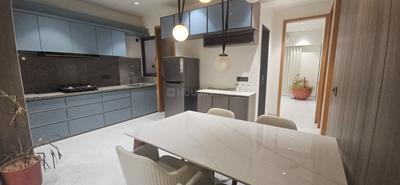 Kitchen Image of 1845 Sq.ft 3 BHK Apartment / Flat for sale in Avaska Meraki 86, Raysan Gandhinagar for Rs. 8300000