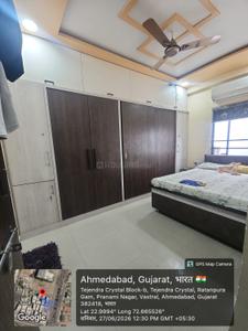 Bedroom Image of 1215 Sq.ft 2 BHK Apartment / Flat for sale in Vastral Ahmedabad for Rs. 4400000