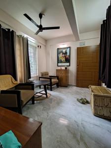 Hall Image of 600 Sq.ft 1 BHK Builder Floor for rent in Koramangala Bengaluru for Rs. 35000