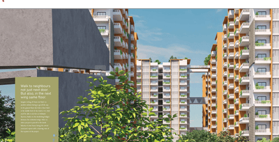 Image of 1325 Sq.ft 2 BHK Apartment / Flat for sale in Narsingi, Hyderabad for Rs. 13200000