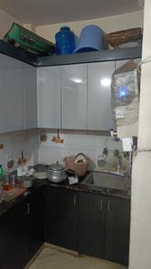 Kitchen Image of 892 Sq.ft 3 BHK Apartment / Flat for sale in Burari New Delhi for Rs. 6000000
