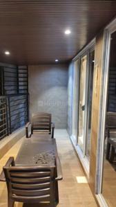 Balcony Image of 506 Sq.ft 2 BHK Apartment / Flat for rent in Bhavya Oyster Marina, Ulwe Navi Mumbai for Rs. 30000