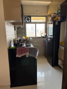 Kitchen Image of 600 Sq.ft 2 BHK Apartment / Flat for sale in Shree Praful Co - Op HSG. Society, Kandivali West Mumbai for Rs. 16500000