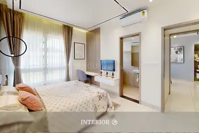 Bedroom Image of 1349 Sq.ft 3 BHK Apartment / Flat for sale in Urbanrise Spring Tide, Mahindra World City Chennai for Rs. 8892000