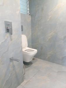 Common Bathroom One Image of 1750 Sq.ft 3 BHK Apartment / Flat for rent in Patel Aum Sai, Kharghar Navi Mumbai for Rs. 60000