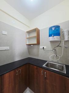 Kitchen Image of 650 Sq.ft 1 BHK Apartment / Flat for rent in BTM Layout Bengaluru for Rs. 24999