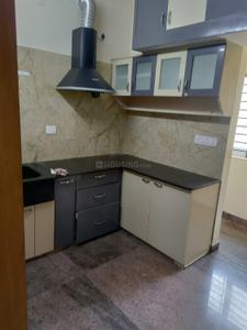 Kitchen Image of 1000 Sq.ft 2 BHK Builder Floor for rent in Basaveshwara Nagar Bengaluru for Rs. 35000