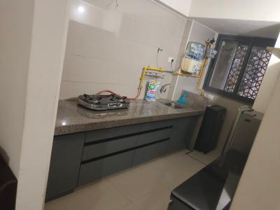 Kitchen Image of 850 Sq.ft 2 BHK Apartment / Flat for sale in Shilp Ananta, Shela Ahmedabad for Rs. 5300000
