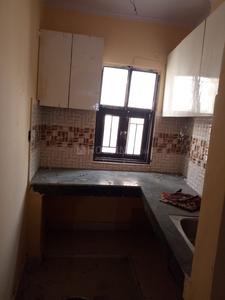 Kitchen Image of 450 Sq.ft 1 BHK Builder Floor for sale in Burari New Delhi for Rs. 1500000
