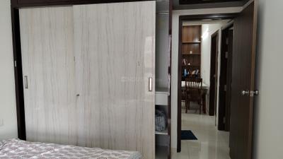 Bedroom Image of 1517 Sq.ft 3 BHK Apartment / Flat for rent in Shantigram Ahmedabad for Rs. 40000
