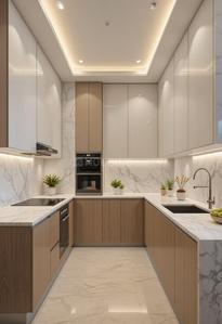 Kitchen Image of 1100 Sq.ft 2 BHK Apartment / Flat for sale in Chevayur Kozhikode for Rs. 7200000