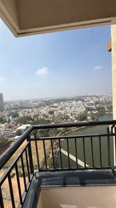 Balcony Image of 2049 Sq.ft 3 BHK Apartment / Flat for rent in K R Puram Bengaluru for Rs. 60000