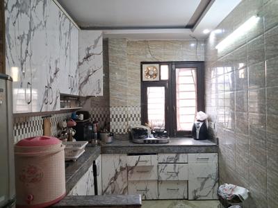 Kitchen Image of 1125 Sq.ft 3 BHK Builder Floor for sale in Ramesh Nagar New Delhi for Rs. 12500000