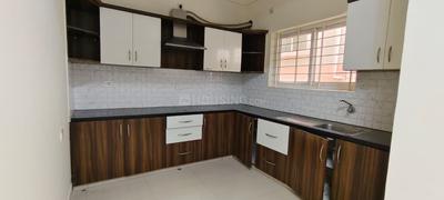 Kitchen Image of 1200 Sq.ft 3 BHK Apartment / Flat for rent in Sahakara Nagar Bengaluru for Rs. 35000