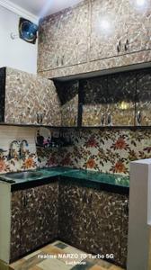 Kitchen Image of 600 Sq.ft 1.5 BHK Independent House for rent in Gayatri Vihar Lucknow for Rs. 8000