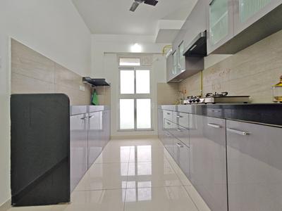 Kitchen Image of 1158 Sq.ft 3 BHK Apartment / Flat for rent in Godrej Emerald, Thane West Thane for Rs. 42999