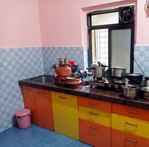 Kitchen Image of 826 Sq.ft 2 BHK Apartment / Flat for sale in Shivnery Darshan, Vashi Navi Mumbai for Rs. 18500000