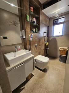 Bathroom Image of 1250 Sq.ft 3 BHK Apartment / Flat for rent in Mallhar Bhimashankar Heights, Dahisar West Mumbai for Rs. 80000