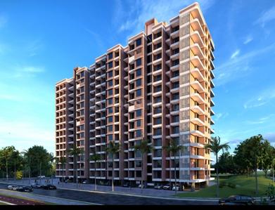 Image of 725 Sq.ft 1 BHK Apartment / Flat for sale in Iskcon Residency Phase II Type B, Ambernath East, Ambernath for Rs. 2800000
