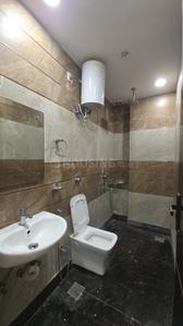 Bathroom Image of 400 Sq.ft 1 BHK Builder Floor for rent in Pitampura New Delhi for Rs. 21000