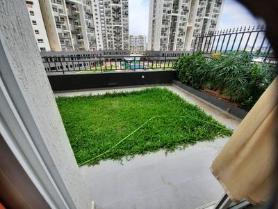 Balcony Image of 650 Sq.ft 1 BHK Apartment / Flat for rent in Godrej Infinity, Mundhwa Pune for Rs. 30000