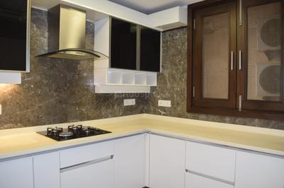Kitchen Image of 1600 Sq.ft 3 BHK Builder Floor for sale in Gautam Nagar New Delhi for Rs. 28000000