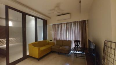 Living Room Image of 500 Sq.ft 1 BHK Apartment / Flat for rent in Omkar Vive, Kurla West Mumbai for Rs. 64999