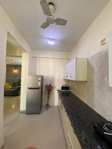 Kitchen Image of 1200 Sq.ft 2 BHK Apartment / Flat for rent in N K Savitry Greens, Nabha Zirakpur for Rs. 27000