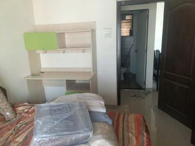 Bedroom Image of 1000 Sq.ft 2 BHK Apartment / Flat for rent in Lakhani Blue Waves, Ulwe Navi Mumbai for Rs. 45000
