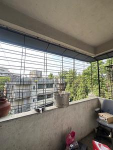 Balcony Image of 650 Sq.ft 1 BHK Apartment / Flat for rent in Kothrud Pune for Rs. 17000