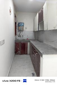Kitchen Image of 700 Sq.ft 1 BHK Builder Floor for rent in Partik Panchsheel Vihar, Khirki Extension New Delhi for Rs. 18000
