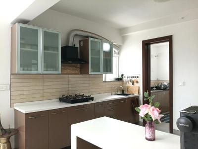 Kitchen Image of 3200 Sq.ft 4 BHK Apartment / Flat for sale in Living Another Sky, Horamavu Bengaluru for Rs. 75000000
