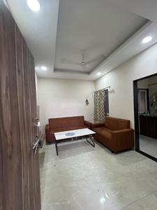 Hall Image of 650 Sq.ft 1 BHK Builder Floor for rent in Mahalakshmi Nagar Indore for Rs. 20000