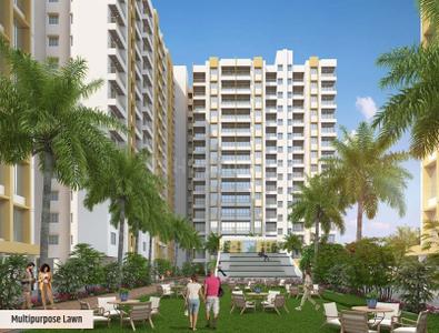 Image of 873 Sq.ft 2 BHK Apartment / Flat for sale in Abhimaan Vishwa, Chikhali, Pune for Rs. 4600000