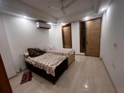 Bedroom Image of 1700 Sq.ft 3 BHK Builder Floor for rent in Vasant Kunj New Delhi for Rs. 48000