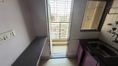 Kitchen Image of 600 Sq.ft 1 BHK Apartment / Flat for sale in Sukur Enclave A, Kasarvadavali Thane for Rs. 6000000