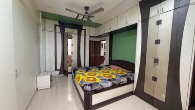 Bedroom Image of 1250 Sq.ft 2 BHK Apartment / Flat for rent in Beverly Park, Nerul Navi Mumbai for Rs. 80000