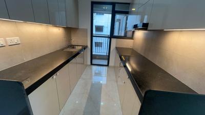 Kitchen Image of 1500 Sq.ft 3 BHK Apartment / Flat for rent in Godrej Urban Park, Powai Mumbai for Rs. 115000