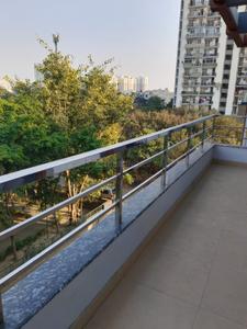 Balcony Image of 2400 Sq.ft 3 BHK Builder Floor for rent in Sector 46 Noida for Rs. 36000