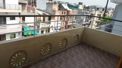 Balcony Image of 800 Sq.ft 1 BHK Builder Floor for rent in Lajpat Nagar New Delhi for Rs. 28000