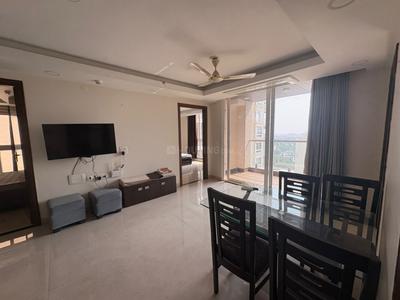 Hall Image of 1400 Sq.ft 3 BHK Apartment / Flat for rent in Chordias The Crown, Durgapura Jaipur for Rs. 65000