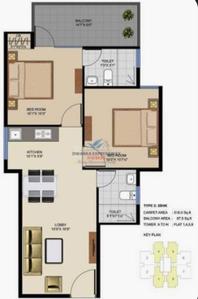Image of 605 Sq.ft 2 BHK Apartment / Flat for sale in Suncity Avenue 102, Sector 102, Gurgaon for Rs. 7700000