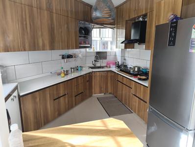 Kitchen Image of 1385 Sq.ft 3 BHK Apartment / Flat for sale in Kangarappady Kochi for Rs. 7500000