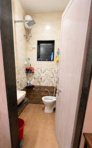 Bathroom Image of 896 Sq.ft 2 BHK Apartment / Flat for sale in  Gangotri Apartments, Vastrapur Ahmedabad for Rs. 6500000