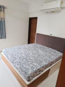 Bedroom Image of 1220 Sq.ft 2 BHK Apartment / Flat for rent in Parth Mepal Parmeshwar, Zundal Ahmedabad for Rs. 28000