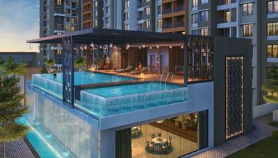 Image of 860 Sq.ft 2 BHK Apartment / Flat for sale in Sonigara Dwaarka World Phase 1, Moshi, Pune for Rs. 4950000