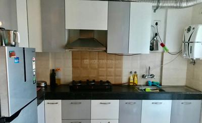 Kitchen Image of 1025 Sq.ft 2 BHK Apartment / Flat for sale in Krish Aura, Milakpur Goojar Bhiwadi for Rs. 3550000